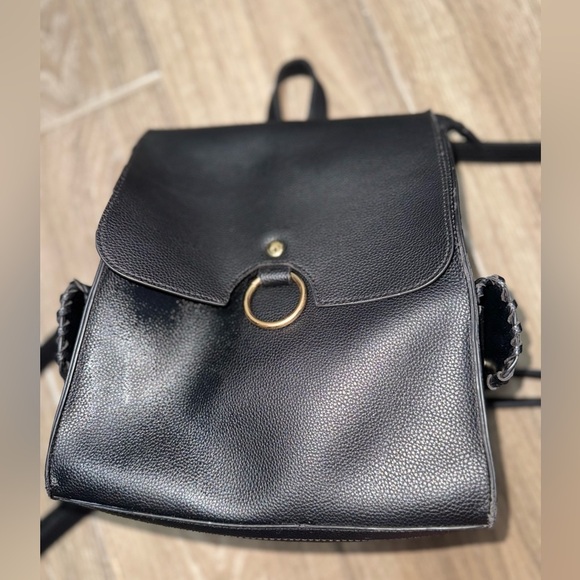 "Blake Mini Backpack Purse in Black" by Foley + Corinna. - Picture 10 of 14